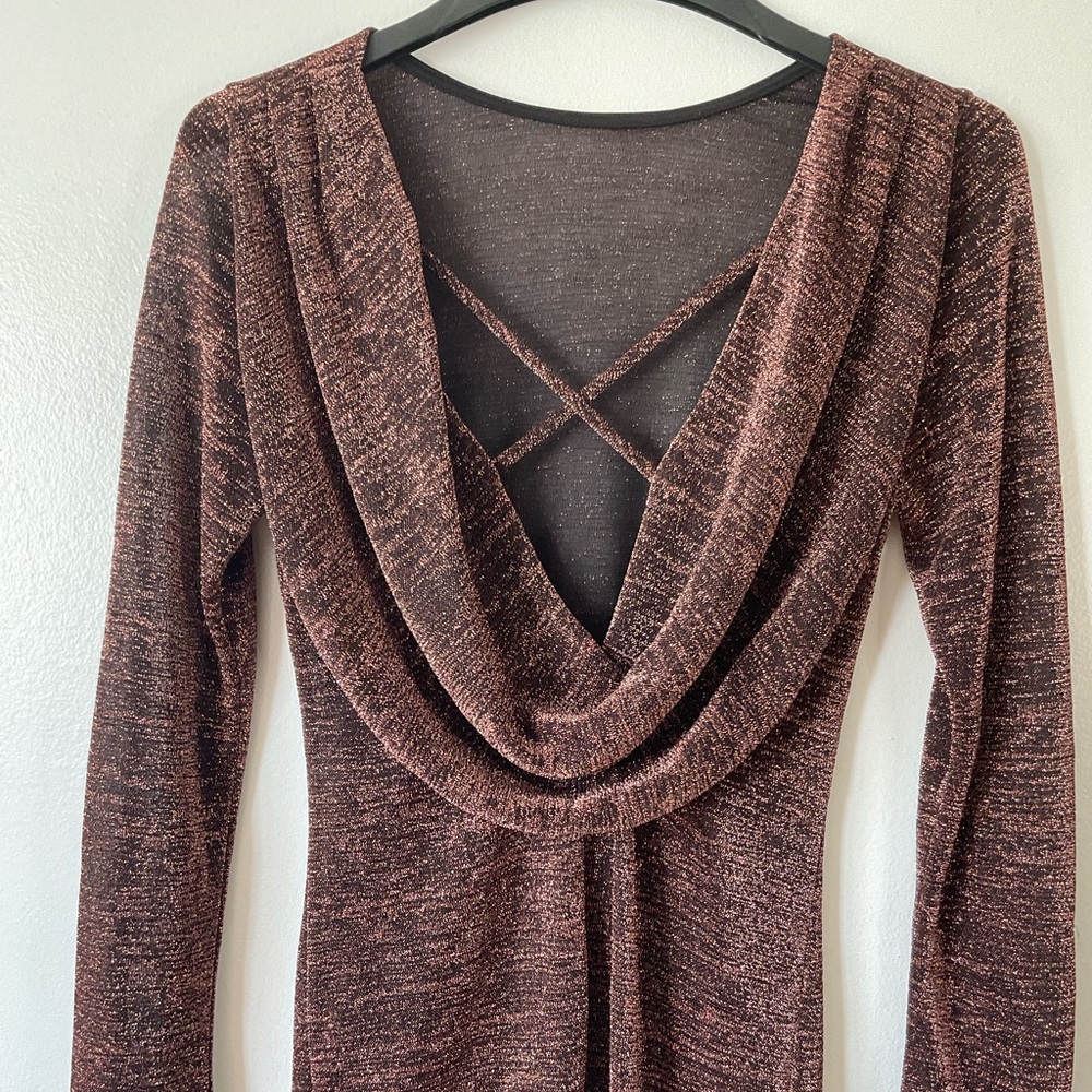 Cross Back Mini Dress